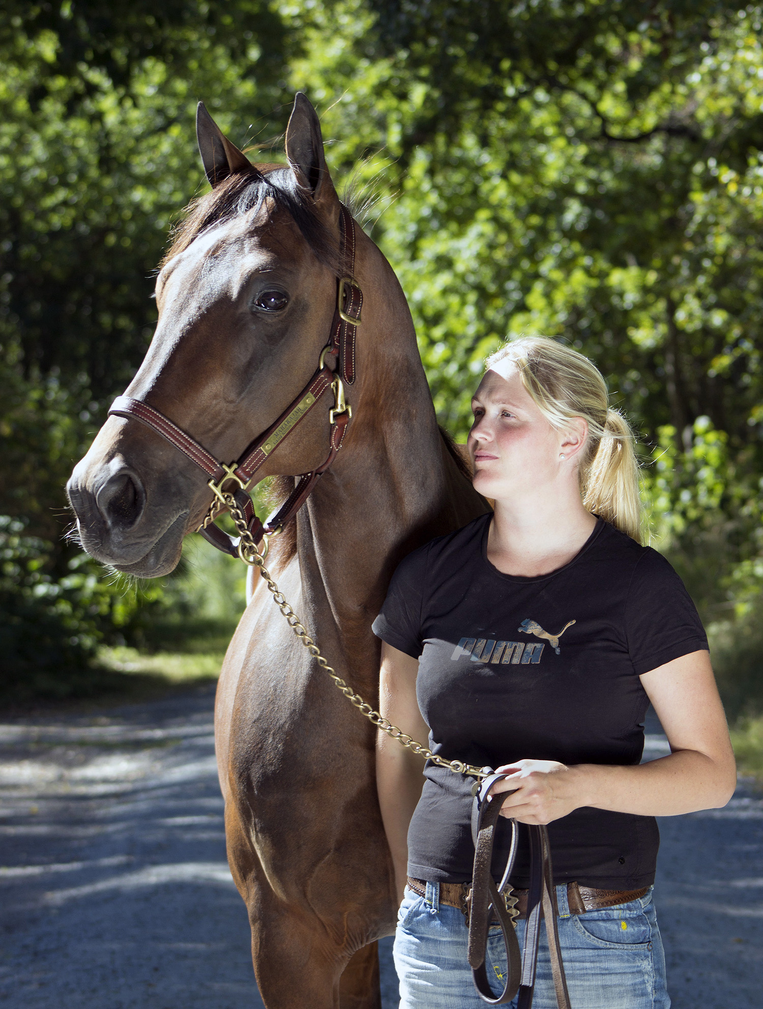 Maharajah med Lisa Skogh.&nbsp;